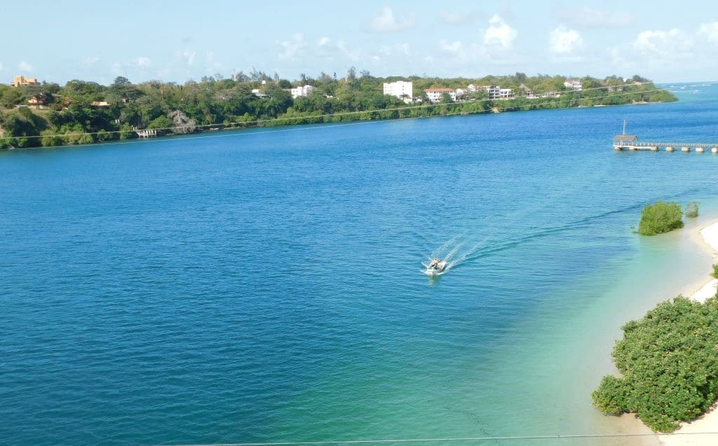 A boat ride on Kilifi Creek